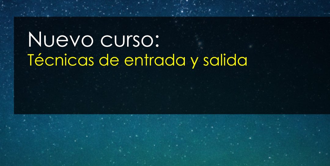 Nuevo curso online: Técnicas de entrada y salida en trading