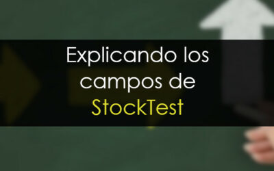 Guía de los campos de StockTest