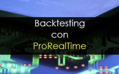 Backtesting con Prorealtime