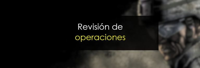 Revisión de operaciones