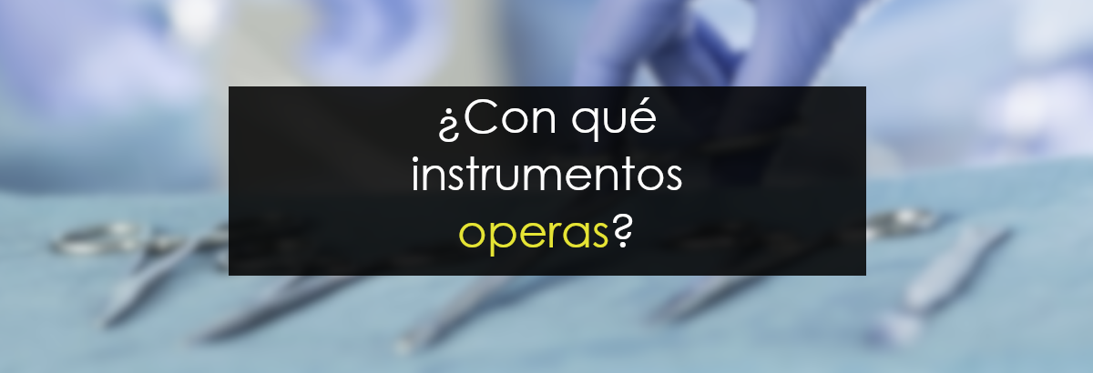 ¿Con qué instrumentos operas? miniatura