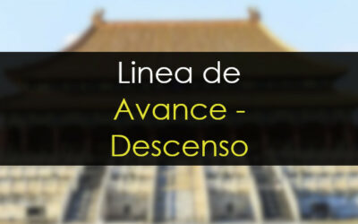 Línea de avance/descenso