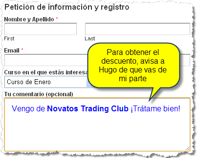 Formulario registro Formulario registro