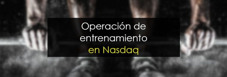operación de entrenamiento en Nasdaq