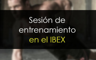 Sesión de entrenamiento en el IBEX