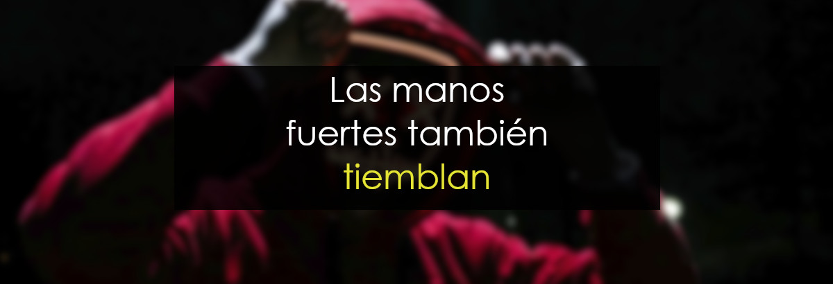Las manos fuertes miniatura