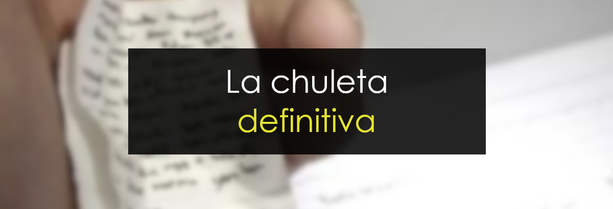 La chuleta definitiva