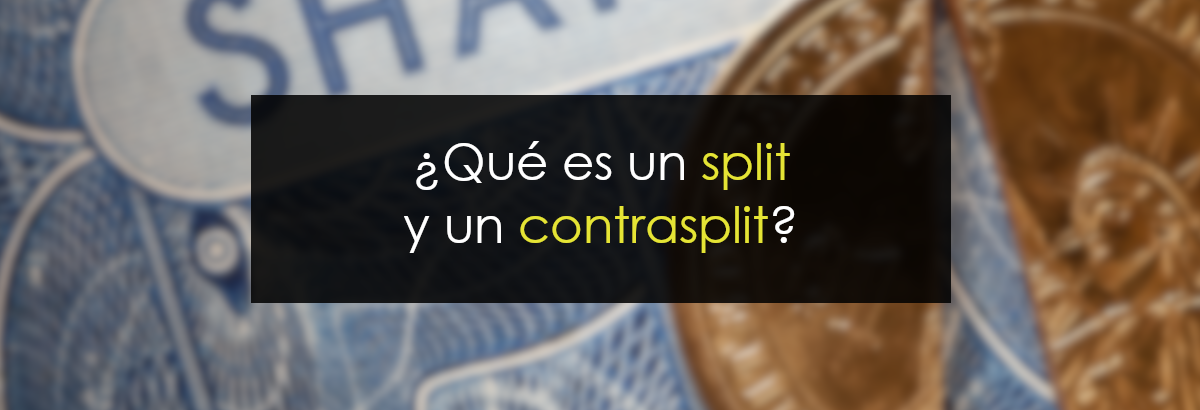 ¿Qué es un split y un contra split? miniatura
