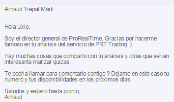 director de prorealtime trading