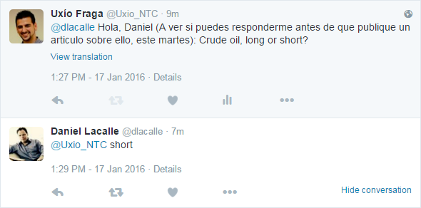 trading crude oil daniel lacalle