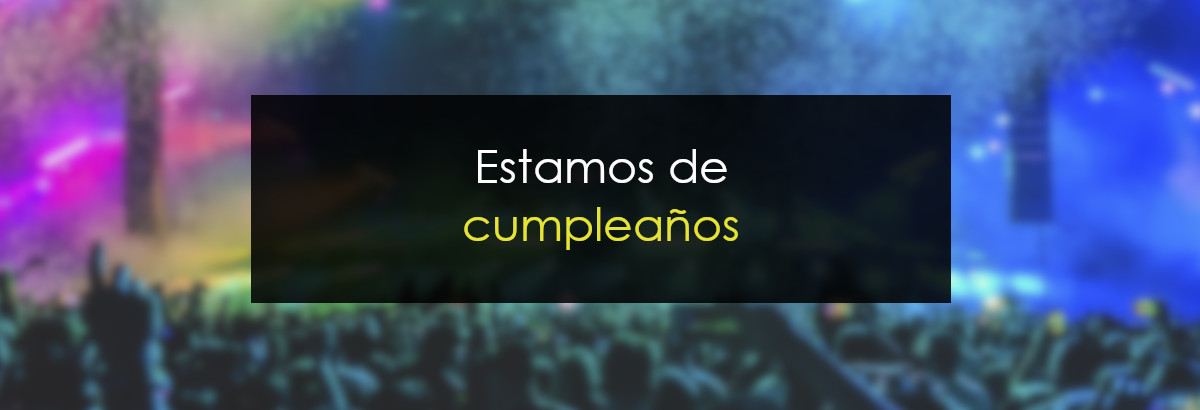 ¡Estamos de cumple! miniatura