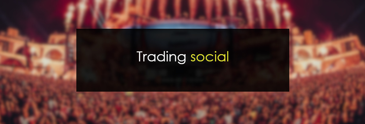 Trading social miniatura