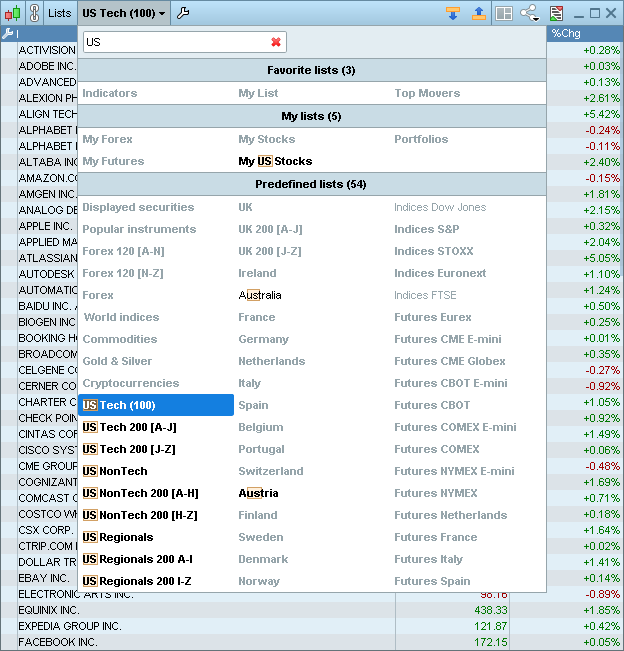 menus desplegables curso de trading cuando vender