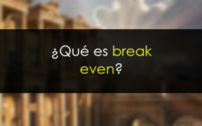 ¿Qué es breakeven?