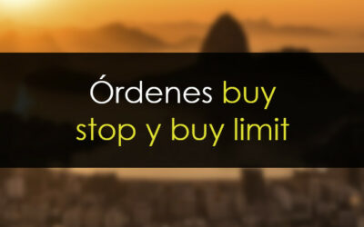 Órdenes buy stop y buy limit