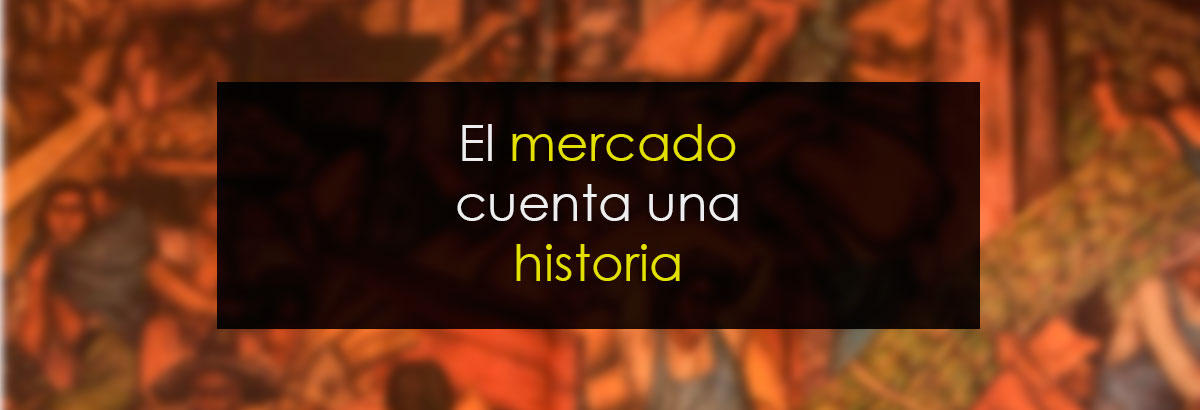 El mercado cuenta una historia miniatura