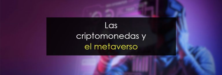 Criptomonedas y metaverso miniatura