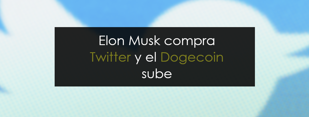 Elon Musk compra Twitter: El valor del Dogecoin se dispara