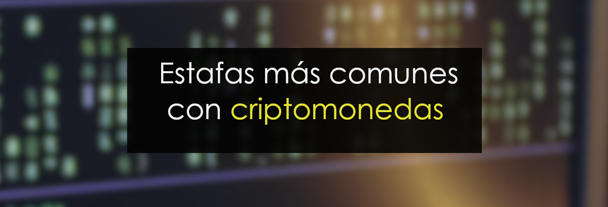 Estafas con criptomonedas