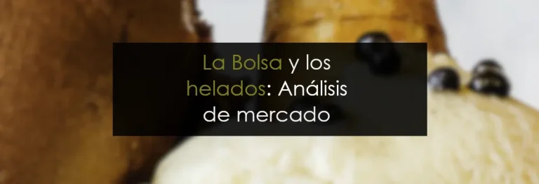 helados y bolsa