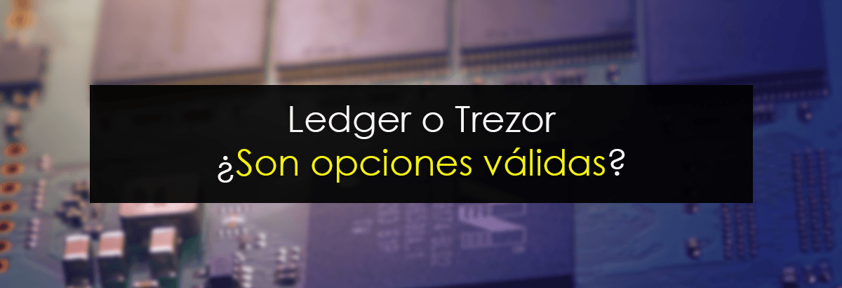 ledger trezor opinion