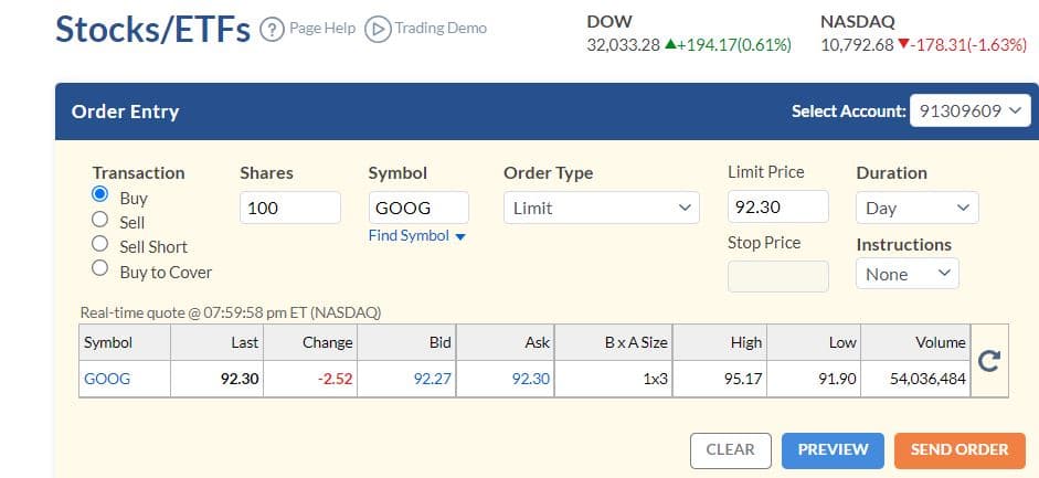 firstrade etfs