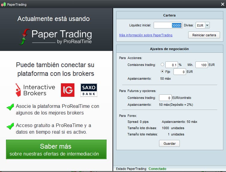 brokers prorealtime