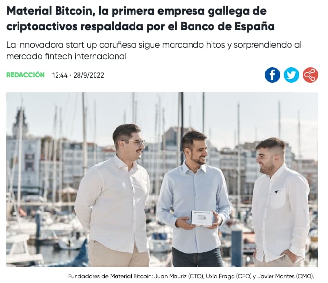 banco de españa material bitcoin