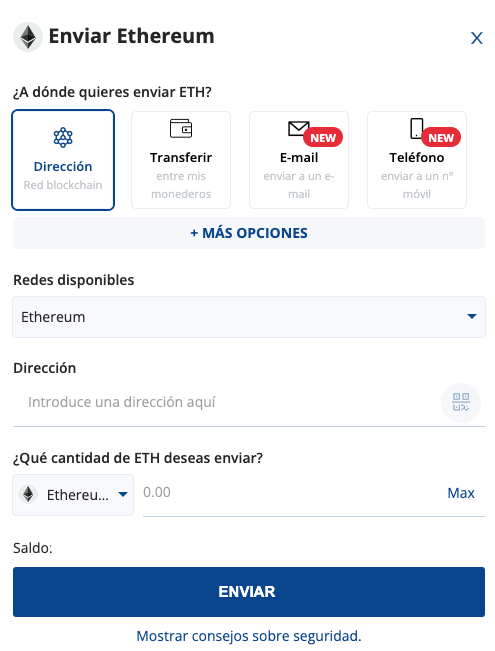 transferir bit2me