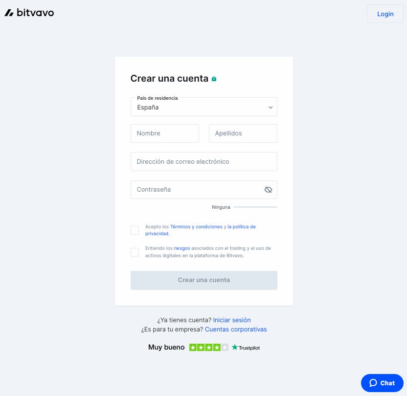 bitvavo login