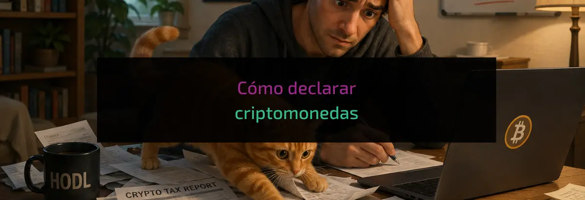 Cómo declarar criptomonedas