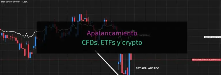 Apalancamiento CFDs, ETFs y crypto