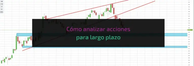 Cómo analizar acciones para largo plazo