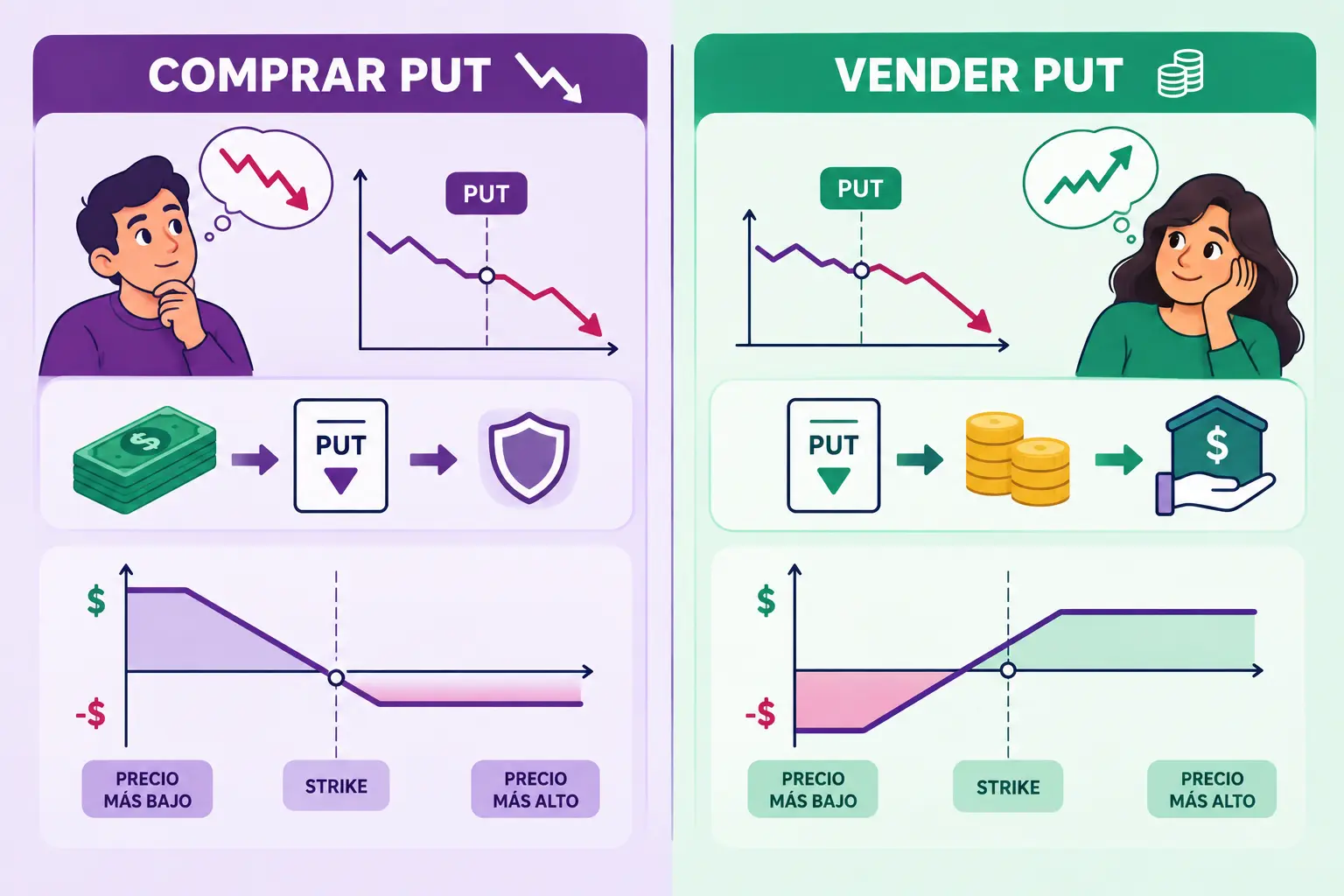 short put opciones financieras